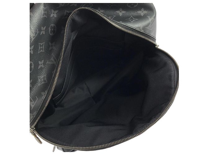 Zaino Louis Vuitton Monogram Eclipse Nero Monogramma - vista 9