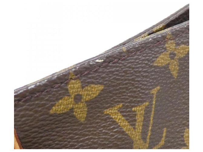 mala Shopping Louis Vuitton Monogram Marrom Monograma - vista 4