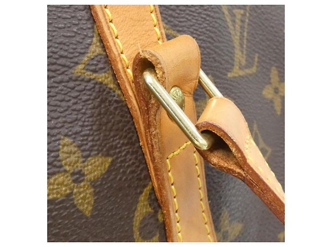 mala Shopping Louis Vuitton Monogram Marrom Monograma - vista 5