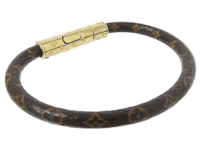 Bracciale con Charms Monogram Louis Vuitton Marrone Monogramma - vista 2