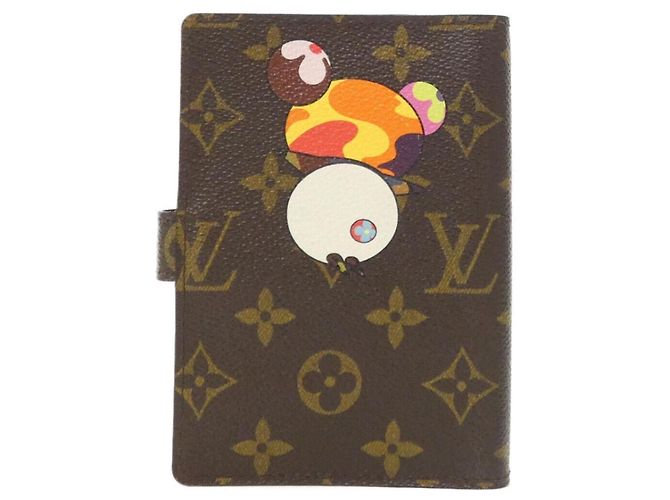 Louis Vuitton Monogram Panda Agenda PM R20011 Organizer Marrone - vista 2