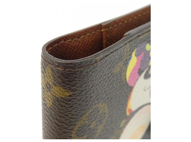 Louis Vuitton Monogram Panda Agenda PM R20011 Organizer Marrone - vista 3