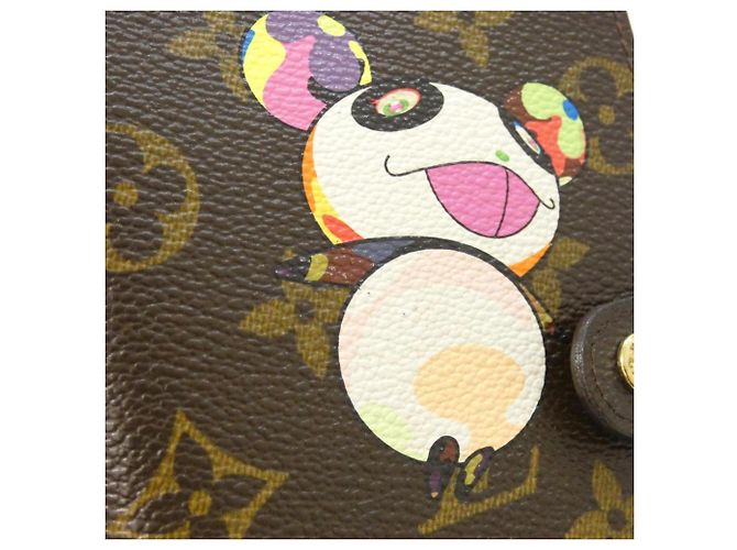 Louis Vuitton Monogram Panda Agenda PM R20011 Organizer Marrone - vista 5
