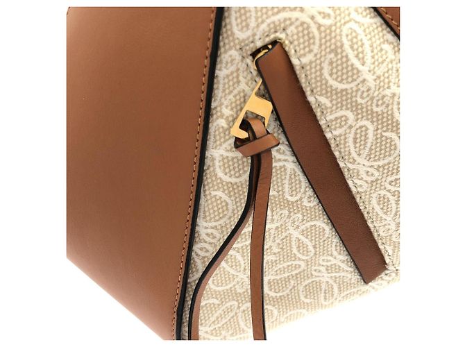 Borsa a tracolla Loewe Hammock Small Beige D'oro - vista 6