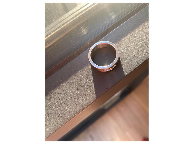 Messika Move Classique Ring aus Weißgold und Diamanten Silber - Ansicht 2