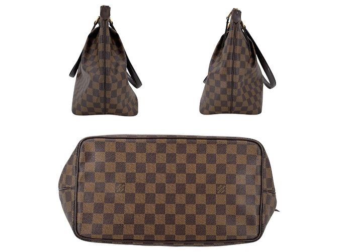 Louis Vuitton Bolsa de Ombro Westminster em Canvas Damier Ebene Castanho Marrom - vista 4