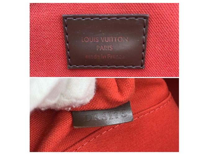 Louis Vuitton Bolsa de Ombro Westminster em Canvas Damier Ebene Castanho Marrom - vista 6