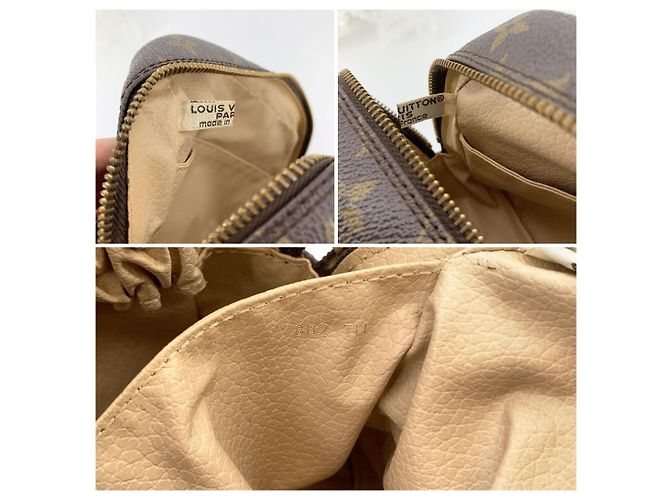 Louis Vuitton Bolsa de Mão Vintage Monogram Canvas Trousse Toilette 23 Marrom - vista 6