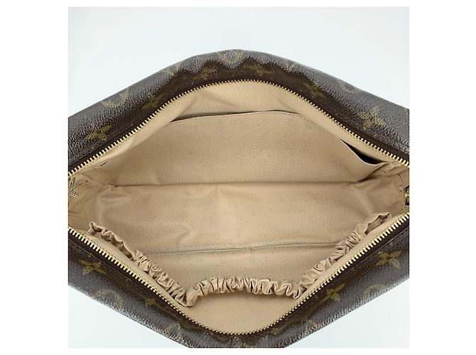 Louis Vuitton Borsa a Mano Vintage Monogram Canvas Trousse Toilette 28 Marrone - vista 5