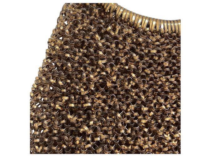 Autre Marque ANTEPRIMA Wire Handtasche Golden - Ansicht 2