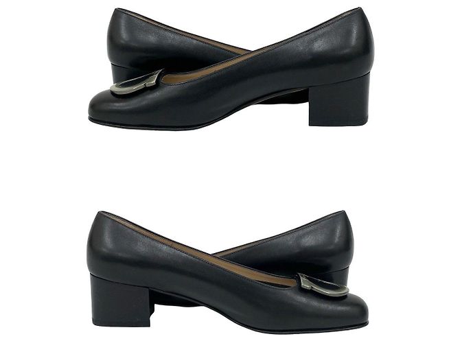 Décolleté in pelle di vitello Salvatore Ferragamo - vista 4