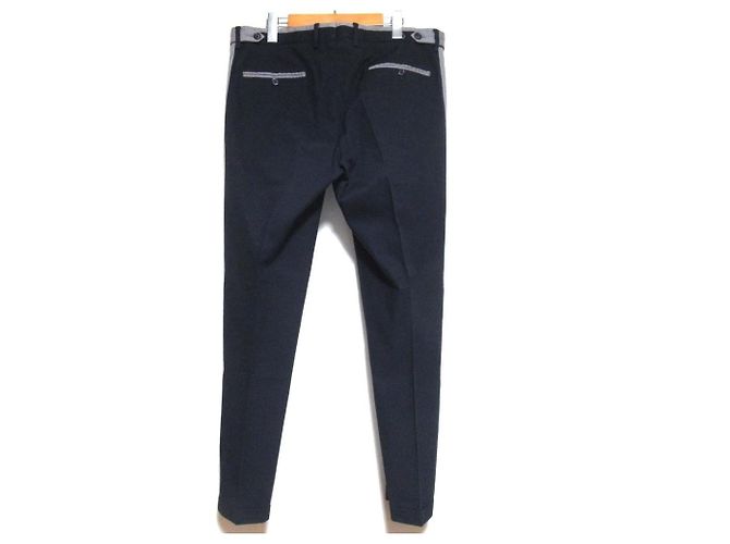 Dolce & Gabbana Dolce&Gabbana Side Stripe Wool Trousers Blue - view 2