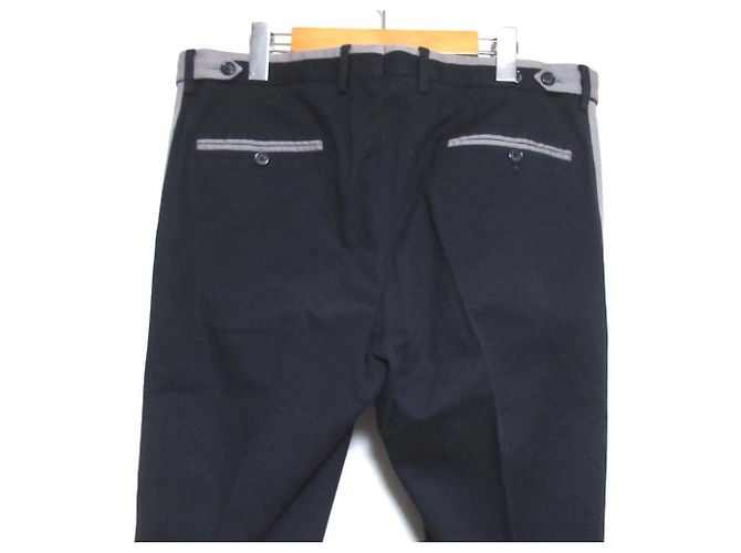 Dolce & Gabbana Dolce&Gabbana Side Stripe Wool Trousers Blue - view 4