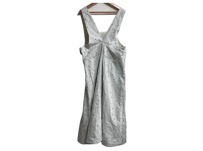 Autre Marque l’atelier du savon Dot Salopette Skirt Castaño Gris - vista 2