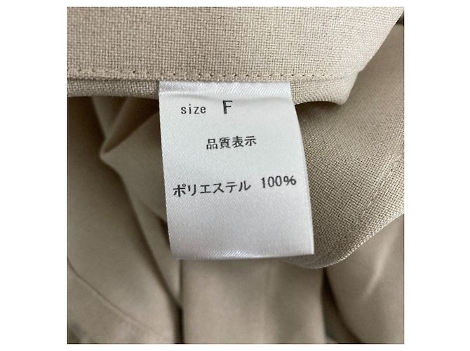 Autre Marque Vestido One Shoulder Kishidamiki Beige - vista 4