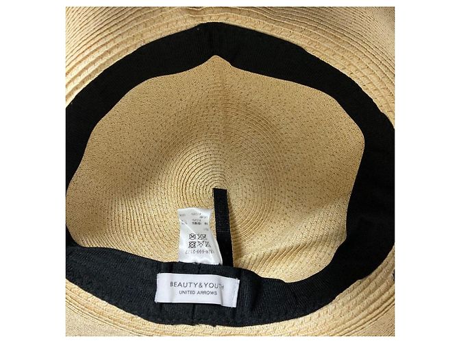 Autre Marque BEAUTY&YOUTH UNITED ARROWS Paper Hat Beige - Ansicht 6