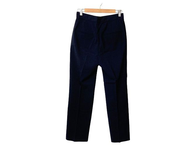 Autre Marque Pantaloni Slacks FRAMeWORK Blu - vista 2