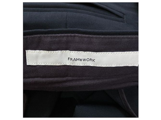 Autre Marque Pantaloni Slacks FRAMeWORK Blu - vista 5