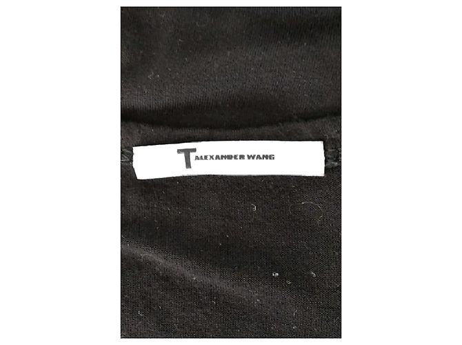 Vestido maxi negro T By Alexander Wang - vista 7