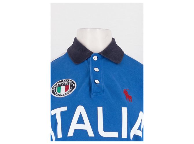 Polo Ralph Lauren de algodón azul Italia - vista 2