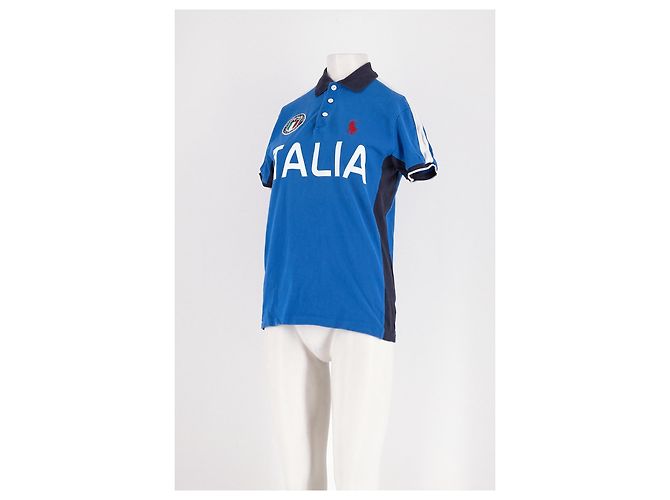Polo Ralph Lauren de algodón azul Italia - vista 4