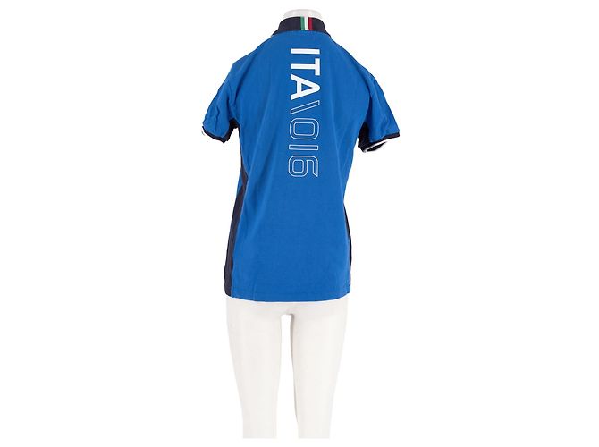 Polo Ralph Lauren de algodón azul Italia - vista 6