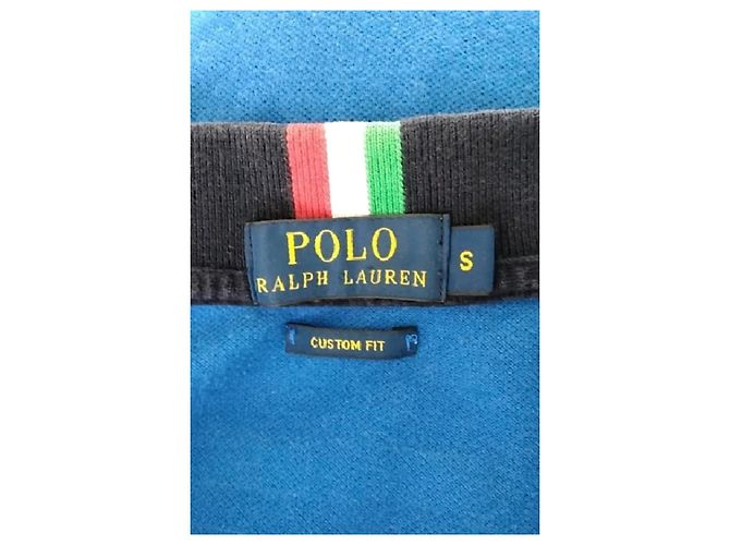 Polo Ralph Lauren de algodón azul Italia - vista 7