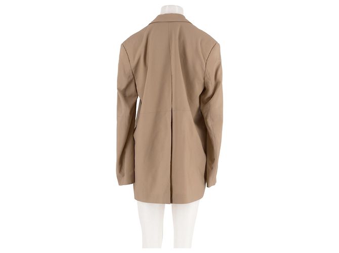 Autre Marque Blazer en laine beige - vue 2