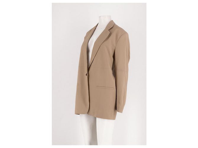 Autre Marque Blazer en laine beige - vue 5