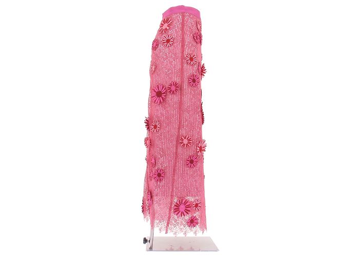 Autre Marque SILVIA TCHERASSI Blumenrock Rosa - Ansicht 3