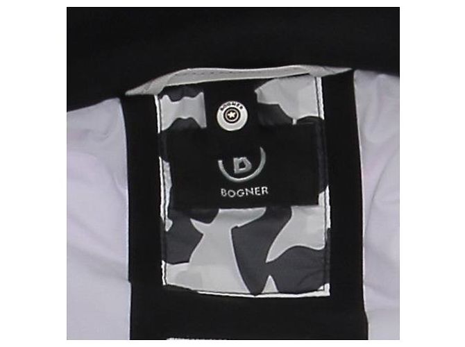 Bogner Casaco acolchoado azul e branco - vista 6