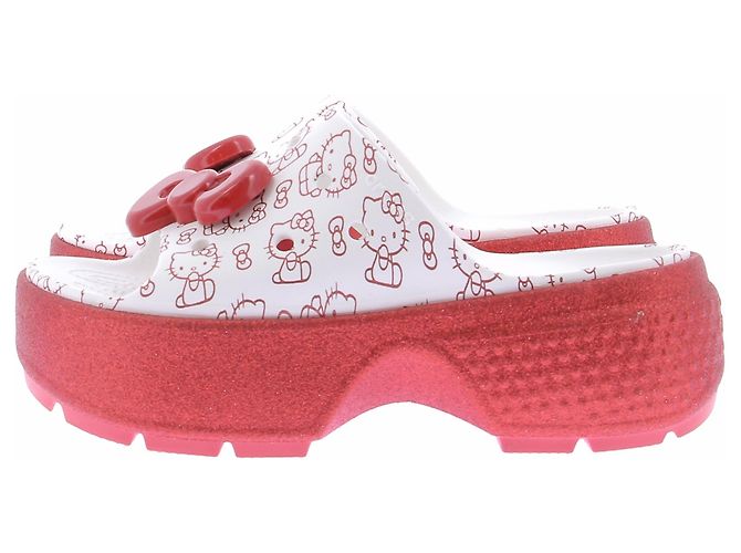 Autre Marque Crocs rouge et blanc Hello Kitty - vue 2
