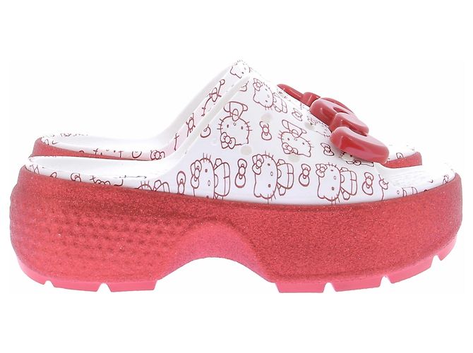 Autre Marque Crocs rouge et blanc Hello Kitty - vue 6