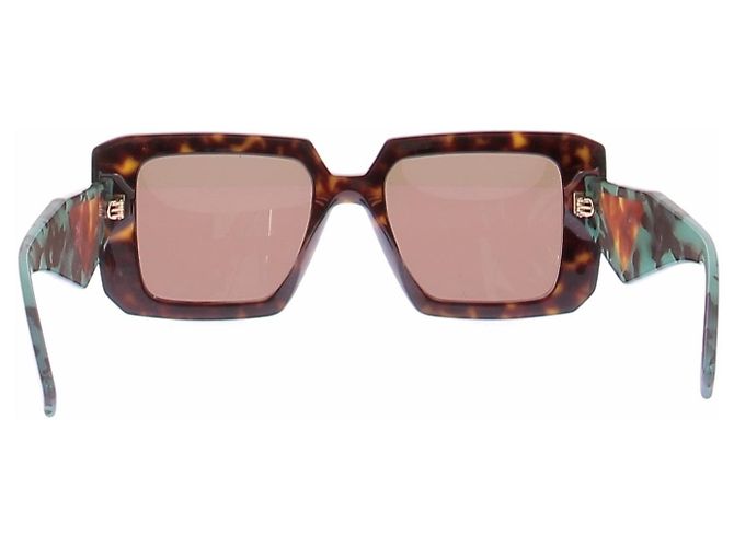 Prada Gafas de sol cuadradas verdes - vista 3