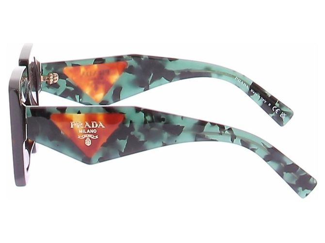 Prada Gafas de sol cuadradas verdes - vista 4