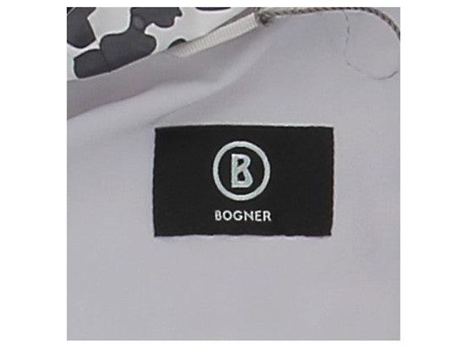 Bogner Daunenjacke blau-weiß mit Tiermuster - Ansicht 6