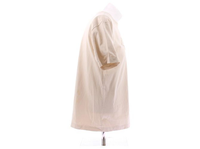Autre Marque Camiseta MAISON KITSUNÉ beige de algodón - vista 3