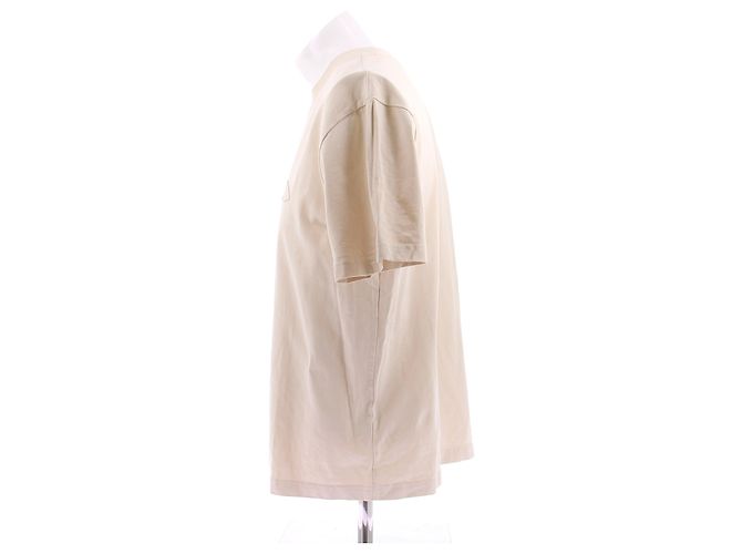 Autre Marque Camiseta MAISON KITSUNÉ beige de algodón - vista 4