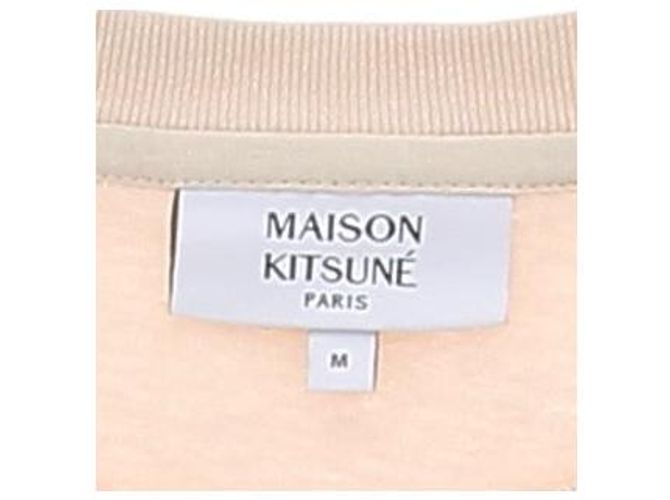 Autre Marque Camiseta MAISON KITSUNÉ beige de algodón - vista 5