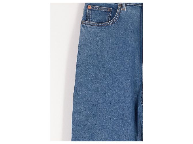 Autre Marque Vaqueros rectos de algodón azul MUD JEANS Talla 25 - vista 3