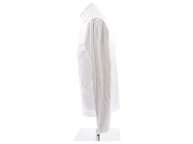 Autre Marque Polo bianco a maniche lunghe - vista 4