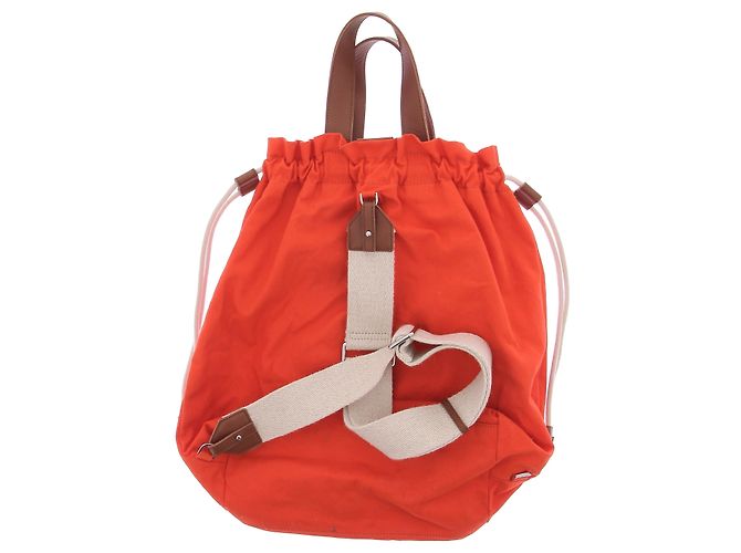 Autre Marque Bolso de lona MAISON KITSUNÉ naranja - vista 2
