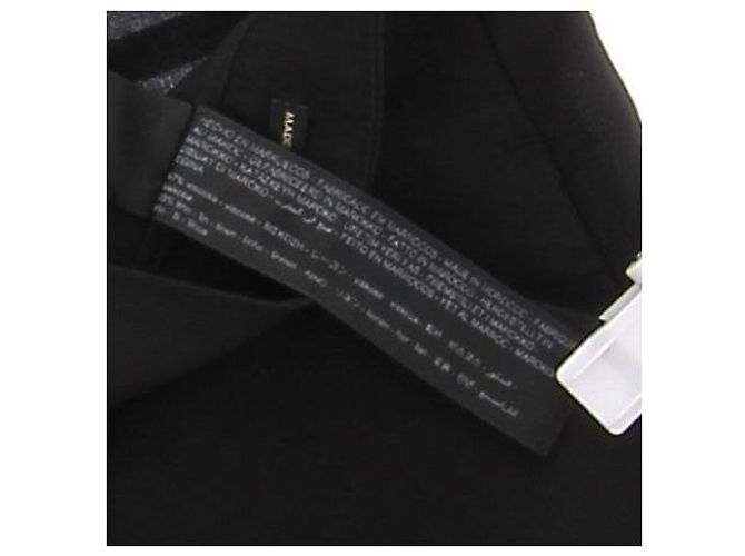 Massimo Dutti Schwarze Hose aus Viskose Größe 38 - Ansicht 6
