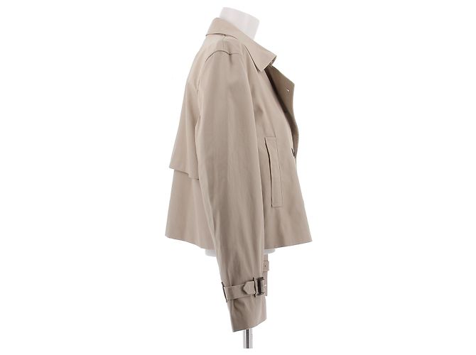 Autre Marque Trench "Esquire" corto Beige - vista 3