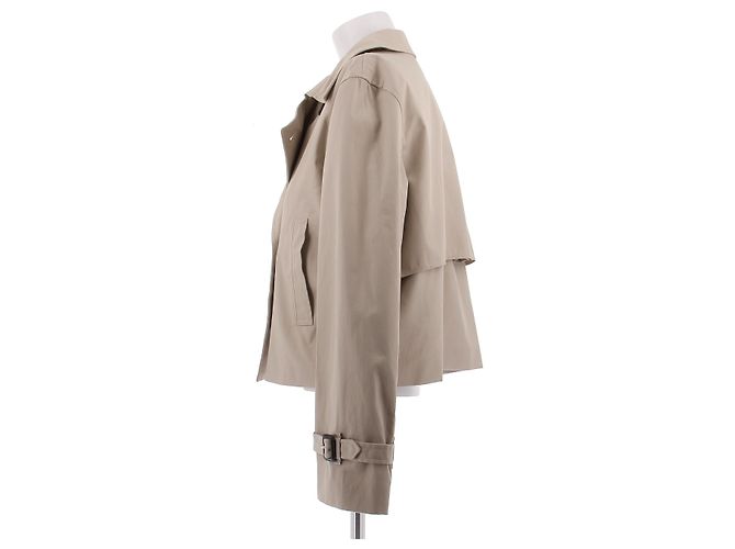 Autre Marque Trench "Esquire" corto Beige - vista 4