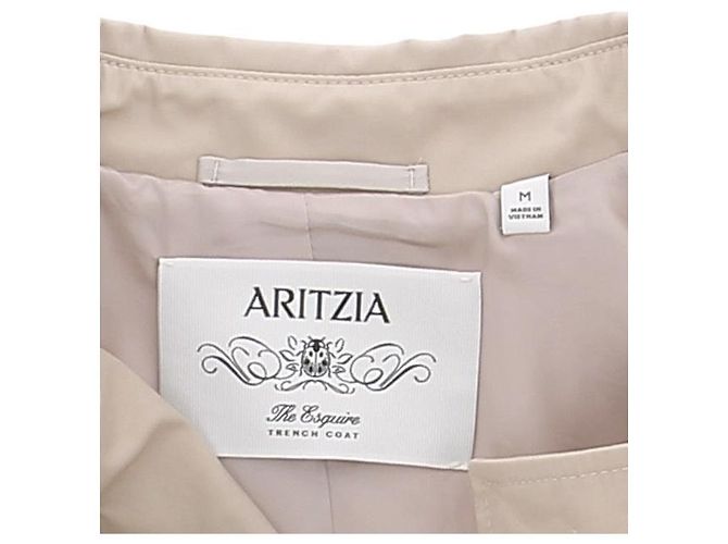 Autre Marque Trench "Esquire" corto Beige - vista 5