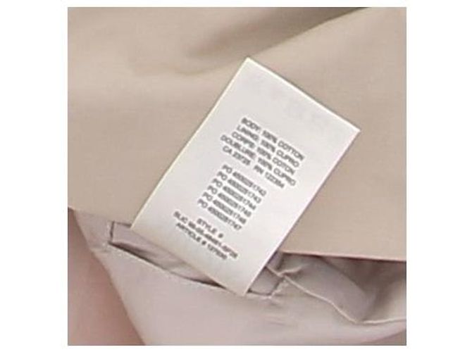 Autre Marque Trench "Esquire" corto Beige - vista 6