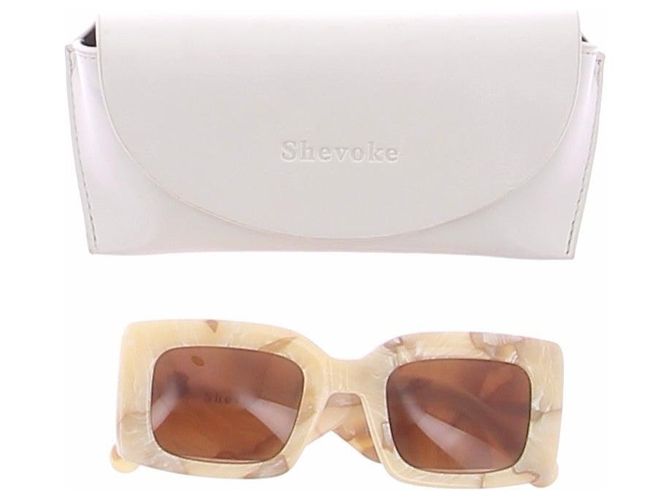 Autre Marque Solaires crème "Sirmont" Beige - vue 7