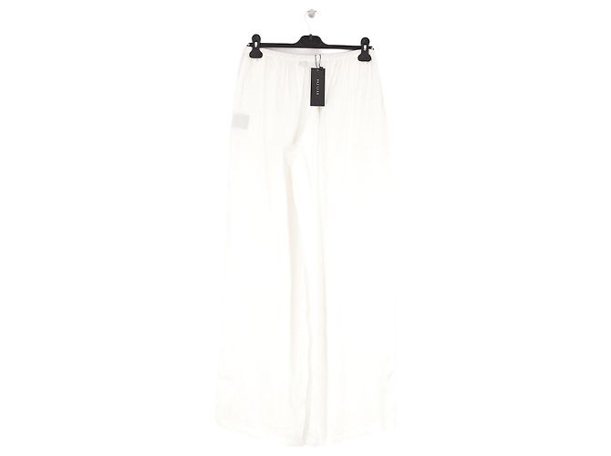 Autre Marque Pantalones anchos blancos BAZILIKA de viscosa - vista 2
