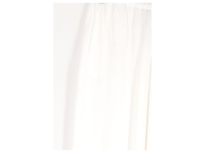 Autre Marque Pantalones anchos blancos BAZILIKA de viscosa - vista 4